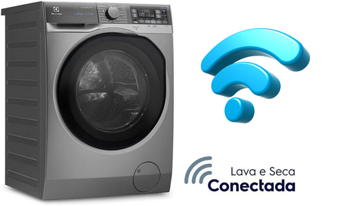 Como conectar lava e seca Electrolux Wi-fi