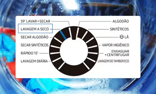 Como lavar roupa na lavadora Samsung