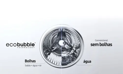 Como usar Lava e Seca Samsung Eco Bubble