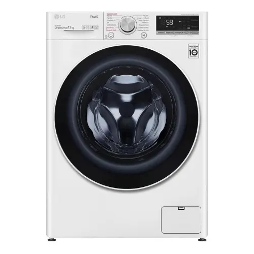 Lavadora Smart LG VC4 13kg Branco com Inteligência Artificial AIDD™ - FV5013WC4 - Motor Inverter