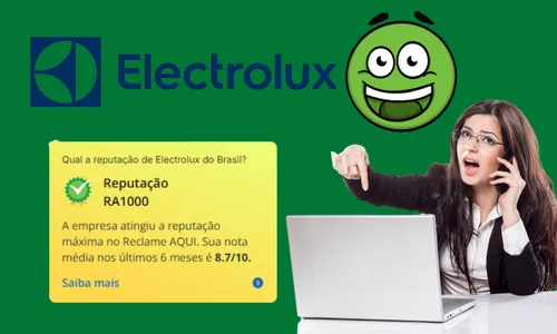 Reputação da Electrolux no Reclame Aqui
