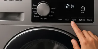 Pressione o botão “Opções” e selecione “Deixar de Molho” (ícone de balde com bolhas).